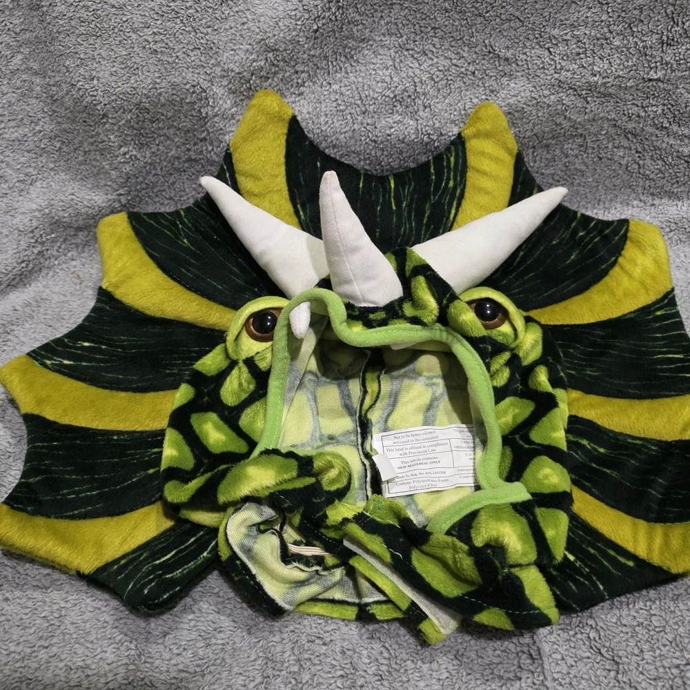 Silly Safari Toddler‎ Triceratops Costume Size 4-6 Halloween Dress Up Party